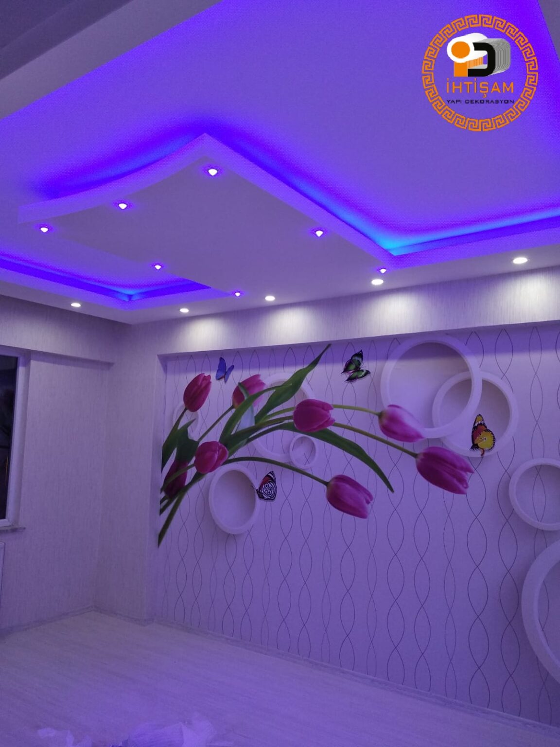 Yatak Odası Asma Tavan Modelleri İhtişam Yapı Dekorasyon